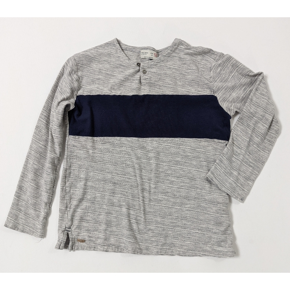 Zara Long Sleeve Shirt Boy's Size 9/10 Years